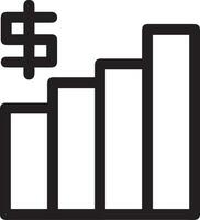 groei bedrijf icoon symbool vector afbeelding. illustratie van de vooruitgang schets infographic strategie ontwikkeling ontwerp beeld