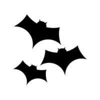 halloween knuppel silhouet vector element , halloween viering vector