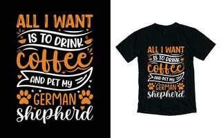 Coffee T Shirt Design