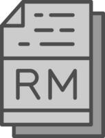 rm vector icoon ontwerp