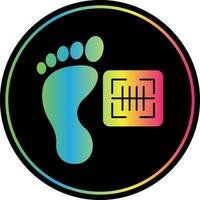 voetafdruk vector icoon ontwerp