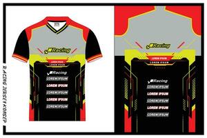 vrij vector racing Jersey voor sport vector illustratie