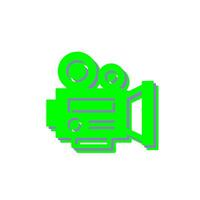 videocamera vector pictogram