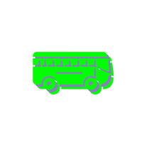 bus vector pictogram