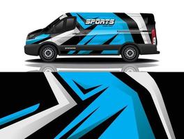 auto wrap grafische race abstracte achtergrond voor wrap en vinyl sticker vector