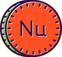 ngultrum vector icoon ontwerp