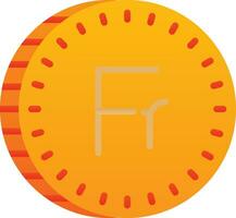 franc vector icoon ontwerp