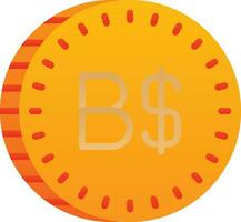 Bahamiaans dollar vector icoon ontwerp