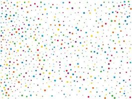 regenboog pleinen confetti. regenboog schitteren confetti achtergrond. helder feestelijk textuur. vector illustratie.