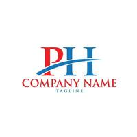 ph logo ontwerp vector