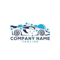 car wash logo ontwerp vector