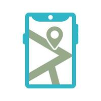 gps vector pictogram