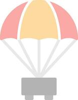 parachute vector icoon ontwerp