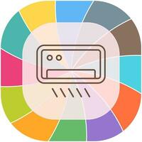 airconditioner vector pictogram