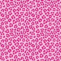 luipaard naadloos patroon ontwerp in roze kleur. modieus vector achtergrond.