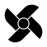 pinwheel vector glyph icoon voor persoonlijk en reclame gebruiken.