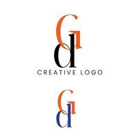 gd eerste logo vector