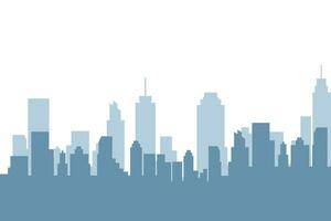 moderne stad skyline vectorillustratie vector