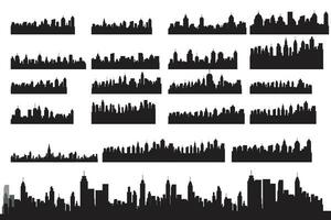 moderne stad skyline vectorillustratie vector