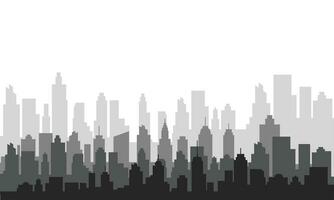 moderne stad skyline vectorillustratie vector