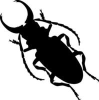 insect silhouet vector icoon illustratie