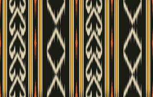 etnisch abstract ikat kunst. aztec ornament afdrukken. meetkundig etnisch patroon naadloos kleur oosters. ontwerp voor achtergrond ,gordijn, tapijt, behang, kleding, inpakken, batik, vector illustratie.