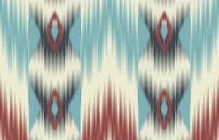 etnisch abstract ikat kunst. aztec ornament afdrukken. meetkundig etnisch patroon naadloos kleur oosters. ontwerp voor achtergrond ,gordijn, tapijt, behang, kleding, inpakken, batik, vector illustratie.