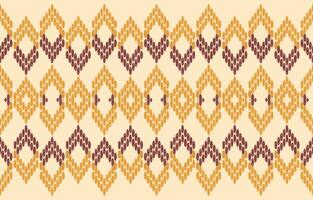 etnisch abstract ikat kunst. aztec ornament afdrukken. meetkundig etnisch patroon naadloos kleur oosters. ontwerp voor achtergrond ,gordijn, tapijt, behang, kleding, inpakken, batik, vector illustratie.