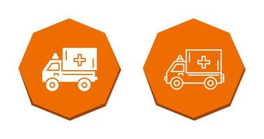 ambulance vector pictogram