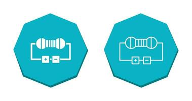 weerstand vector pictogram