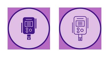 diabetes test vector icoon