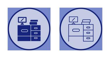 bureau vector pictogram