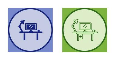 werkruimte vector pictogram