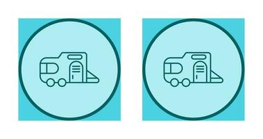 caravan vector pictogram