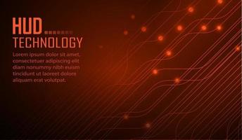 cyber circuit toekomstige technologie concept achtergrond vector