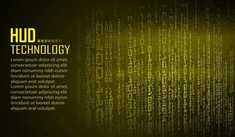 cyber circuit toekomstige technologie concept achtergrond vector