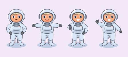 astronaut kinderen vector illustratie ontwerpastronaut kinderen vector illustratie ontwerp