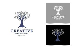 creatief boom logo vector ontwerp, perfect voor bedrijf logo of branding.