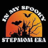 halloween t-shirt ontwerp vector