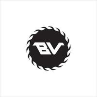 vb bv logo ontwerp vector sjabloon