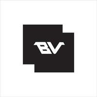 vb bv logo ontwerp vector sjabloon