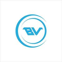 vb bv logo ontwerp vector sjabloon