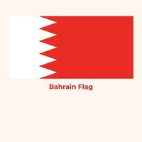 de Bahrein vlag vector