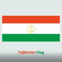 de Tadzjikistan vlag vector