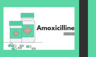 amoxicilline algemeen drug naam. het is een antibiotica gebruikt naar traktatie midden- oor infectie, streptokokken keel, longontsteking, huid infecties, en urine- kanaal infecties vector