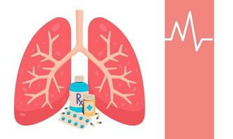 corticosteroïde. corticosteroïde medisch pillen in rx voorschrift drug fles vector illustratie