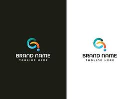 modern brief logo ontwerp vector