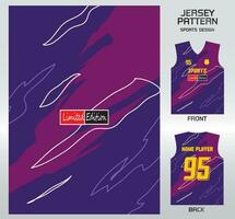 patroon vector sport- overhemd achtergrond afbeelding.paars geschilderd patroon ontwerp, illustratie, textiel achtergrond voor sport- t-shirt, Amerikaans voetbal Jersey overhemd