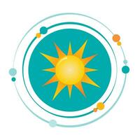 zon vector illustratie grafisch icoon symbool