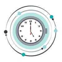 kijk maar timer vector illustratie grafisch icoon symbool